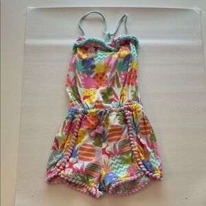 Matilda Jane Let’s Go Together Pineapple Princess Romper Size 4